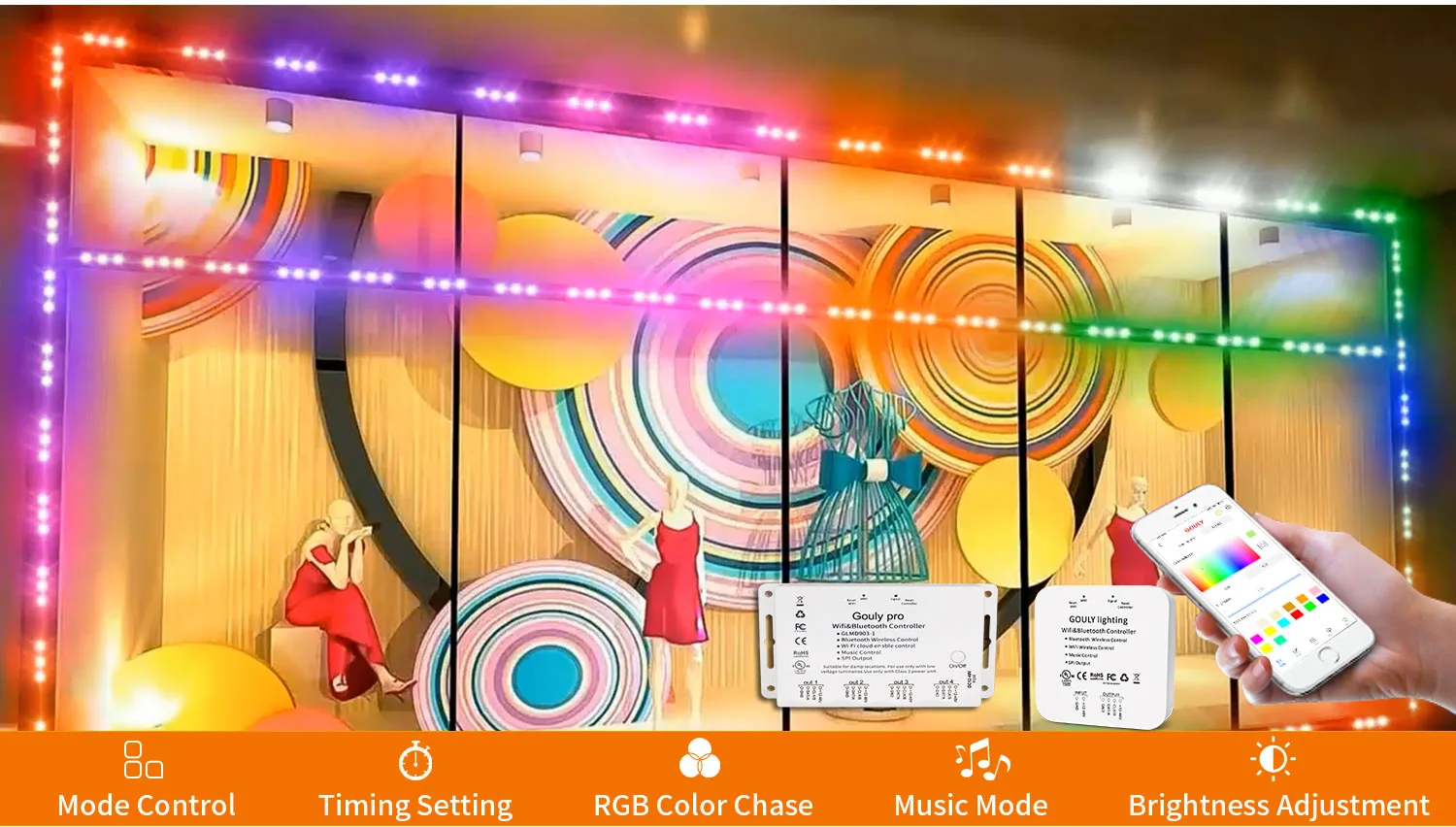 led strip light module